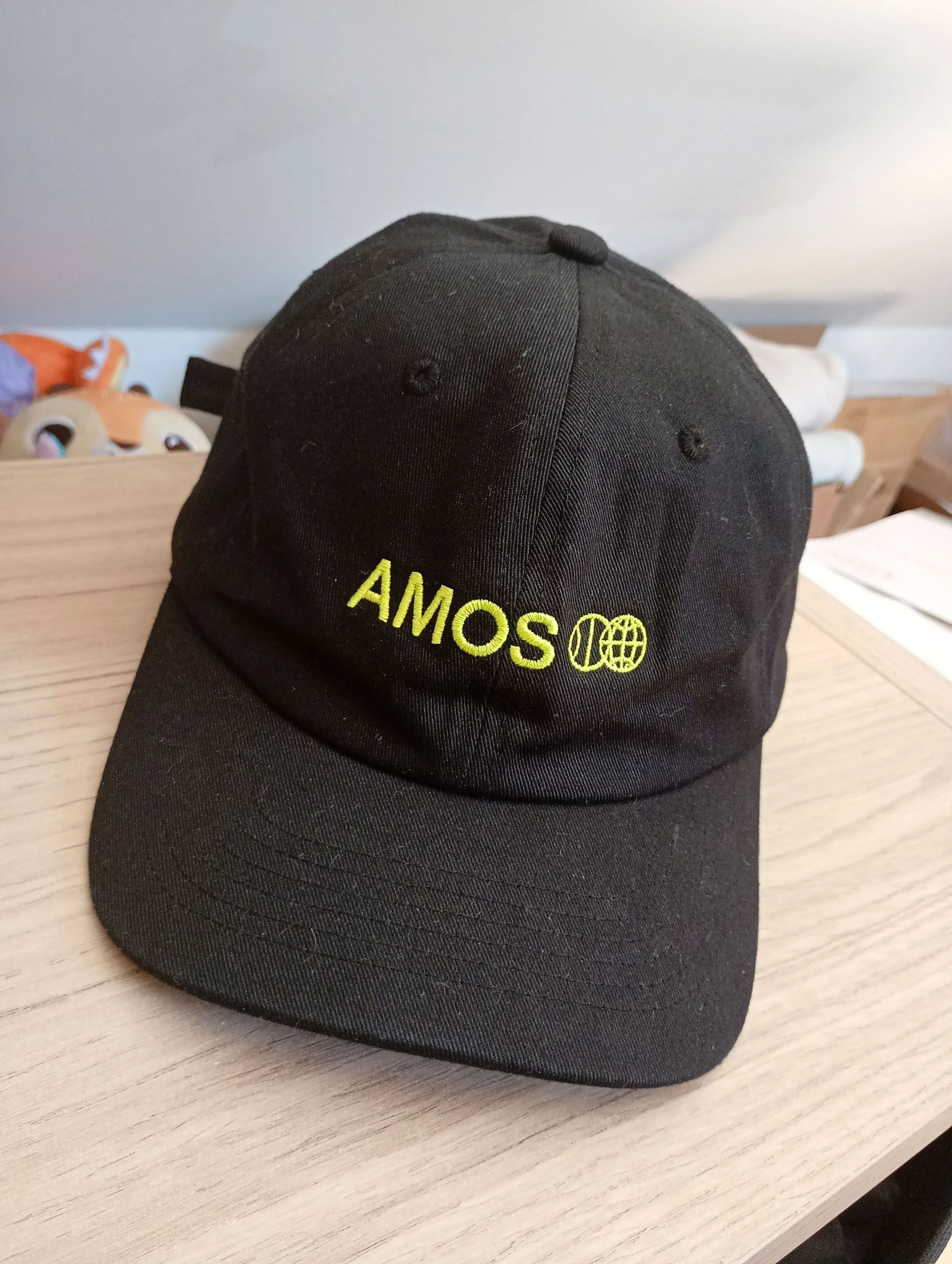 Casquette vintage réglable amos bisness school tennis officiel